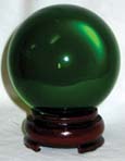 Crystal Ball 80mm, Green