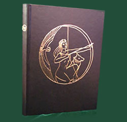 Blank Book of Shadows Diana Design