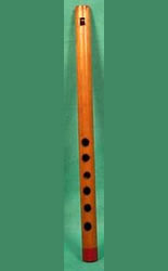 Flute 11" - 13" Wood - Click Image to Close