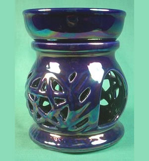 Oil Diffuser: Ceramic Pentacle (4 1/2" high)