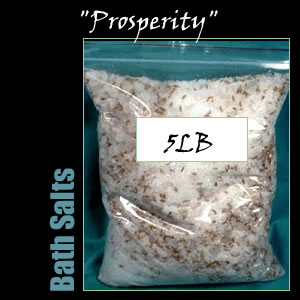 Bath Salts - Prosperity (5 lbs)