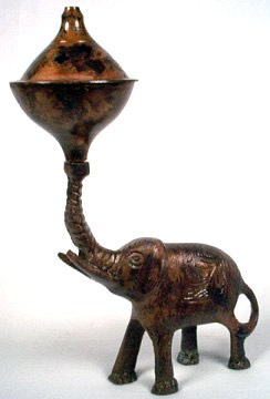 Burner Brass Elephant Cone (6")