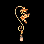 Bronze Dragon Ear Wire