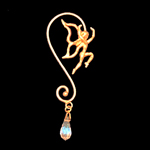 Bronze Fairy / Faery Ear Wire