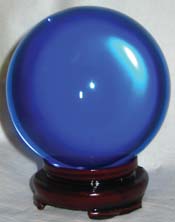 Crystal Ball 80mm, Blue