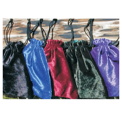 Crushed Velvet Tarot Bags, Unlined Crushed Velvet Tarot Bags, Unlined