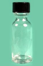 1/2 oz Glass Bottle with Lid